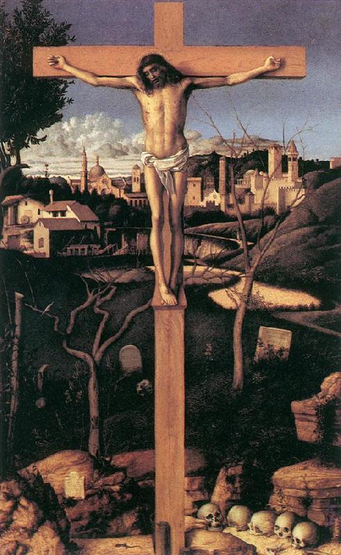 BELLINI, Giovanni Crucifixion yxn France oil painting art